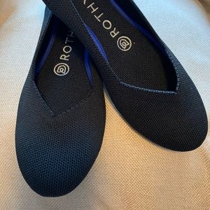 Rothys The Flat in black size 6.5